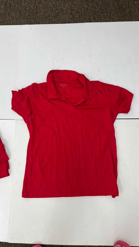 Photo 1 of 2 LARGE LADIES RED SPORT-TEK