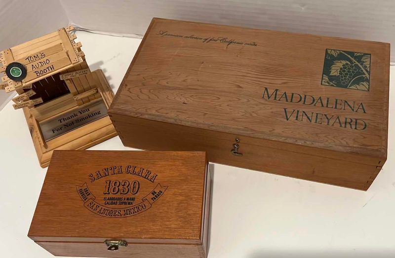 Photo 1 of WOODEN BOXES DECOR