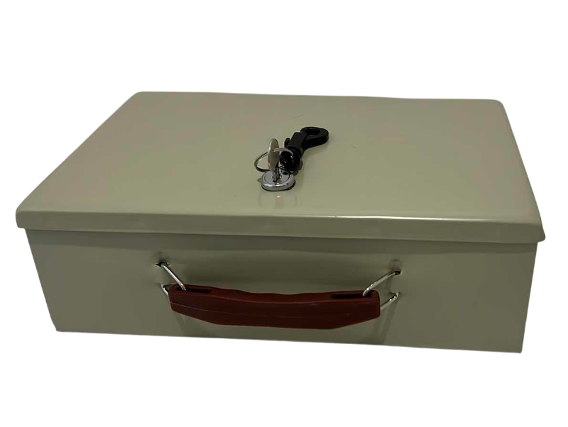 Photo 1 of METAL CASH BOX