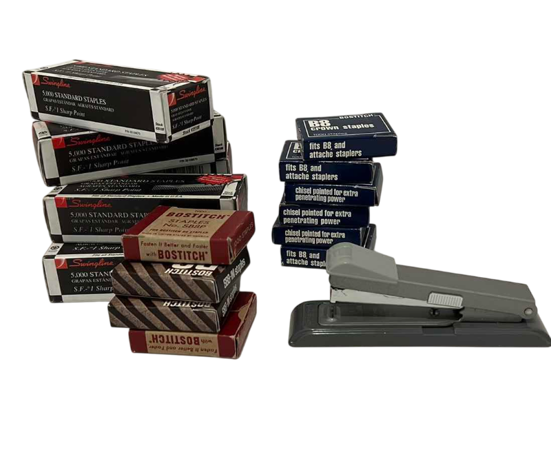 Photo 1 of STAPLES AND STAPLER