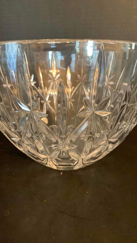 Photo 1 of WATERFORD CRYSTAL MARQUIS LARGE CRYSTAL BOWL 9” WIDE