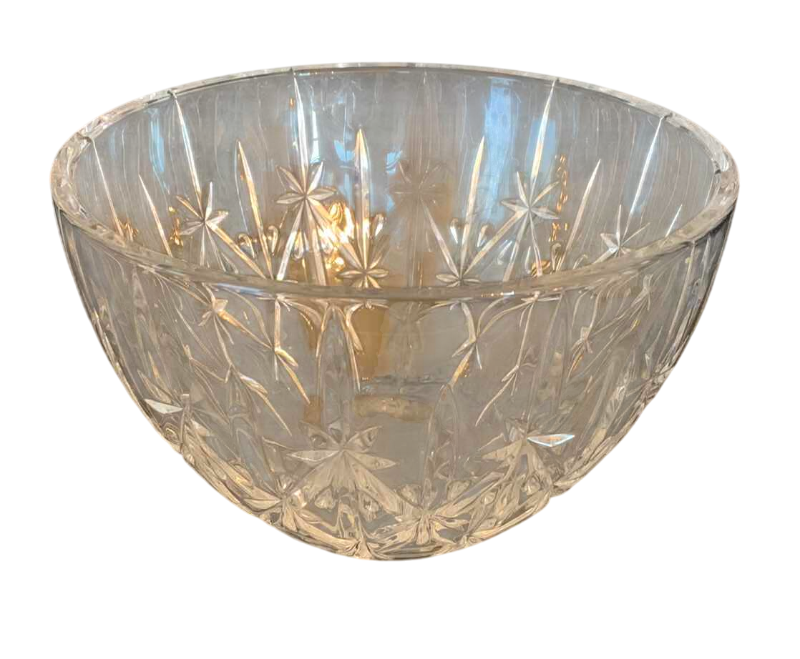 Photo 1 of WATERFORD CRYSTAL MARQUIS LARGE CRYSTAL BOWL 9” WIDE