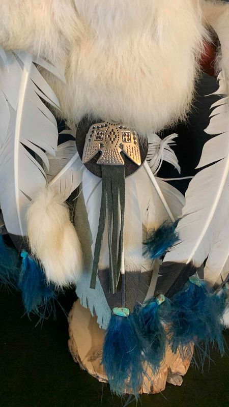 Photo 1 of NATIVE AMERICAN INDIAN HANDMADE EAGLE DANCER KACHINA 20” TALL