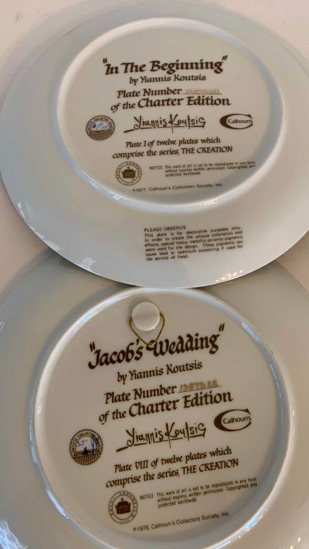 Photo 1 of VARIOUS COLLECTIBLE PLATES