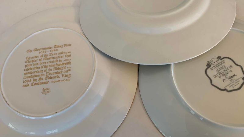 Photo 1 of VARIOUS COLLECTIBLE PLATES FROM EUROPE