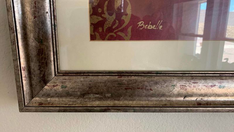 Photo 1 of VINTAGE LAS VEGAS SAHARA HOTEL ROOM SIGNED ARTWORK 43” X 32”