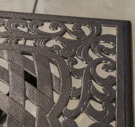 Photo 1 of MONTERIA BRONZE CAST ALUMINUM RECTANGLE TABLE