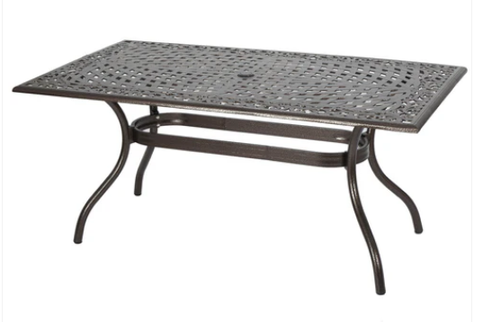 Photo 1 of MONTERIA BRONZE CAST ALUMINUM RECTANGLE TABLE