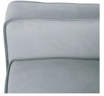 Photo 1 of SONNY CONTEMPORARY VELVET CLUB CHAIR
