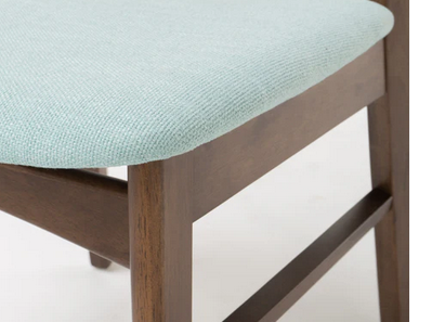 Photo 1 of HELEN MID CENTURY MODERN DINING CHAIR IN MINT SET OF 2