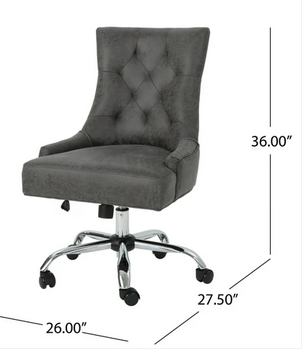 Photo 1 of BAGNOLD HOME OFFICE MICROFIBER DESK CHAIR