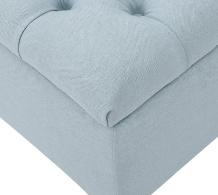Photo 1 of MOLLE CONTEMPORARY BUTTON TUFTED STORAGE OTTOMAN BENCH