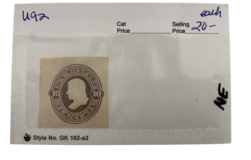 Photo 1 of ANTIQUE 1875 US POSTAGE 10 CENTS STAMP