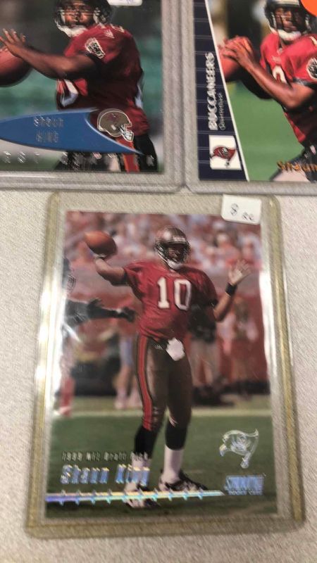 Photo 1 of NFL FOOTBALL 1999 SHAUN KING ROOKIE CARDS