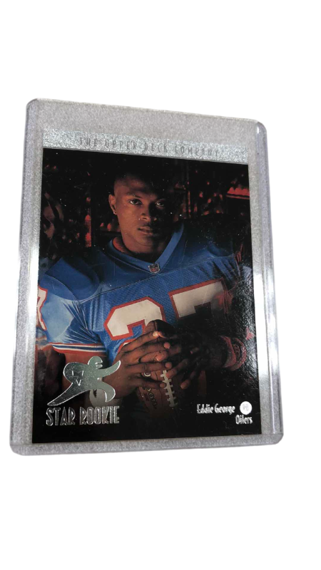 Photo 1 of 1996 NFL FOOTBALL UPPER DECK EDDIE GEORGE ROOKIE CARD