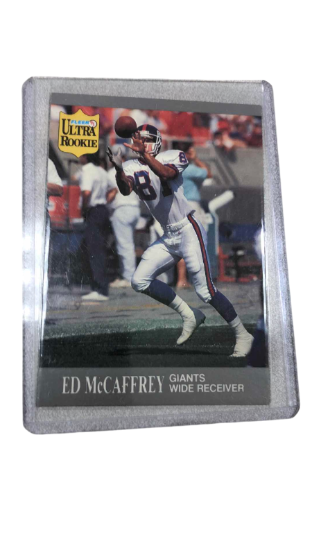 Photo 1 of 1991 NFL FOOTBALL ED MCCAFFREY ROOKIE CARD