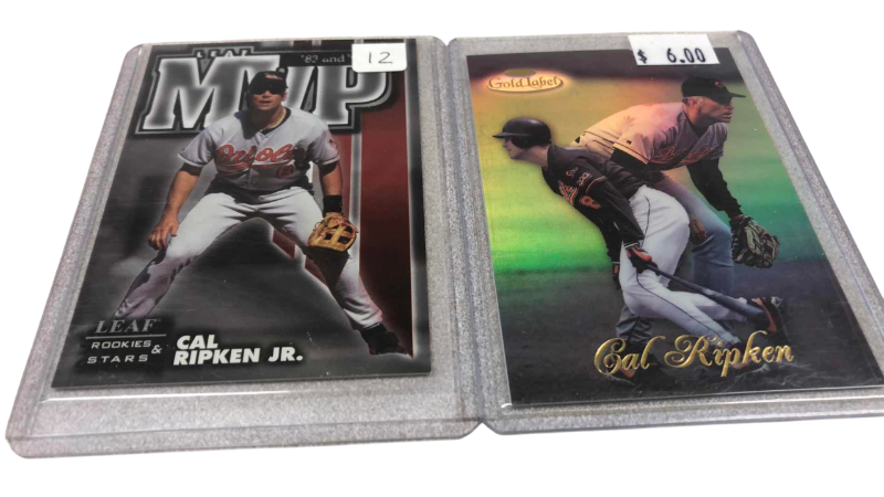 Photo 1 of 2-MLB BASEBALL CAL RIPKEN CARDS
