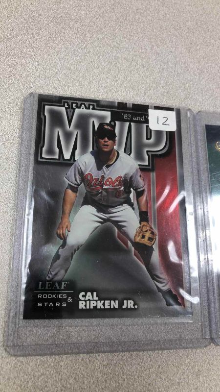 Photo 1 of 2-MLB BASEBALL CAL RIPKEN CARDS