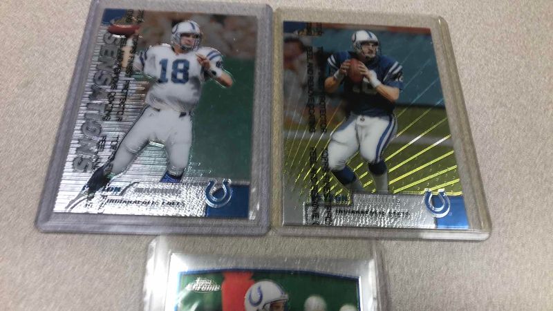 Photo 1 of NFL FOOTBALL PEYTON MANNING CARDS