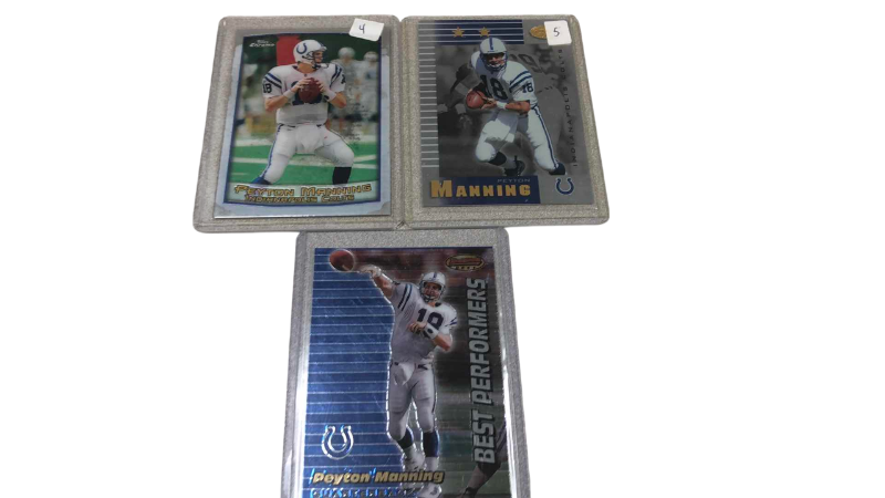 Photo 1 of NFL FOOTBALL PEYTON MANNING CARDS