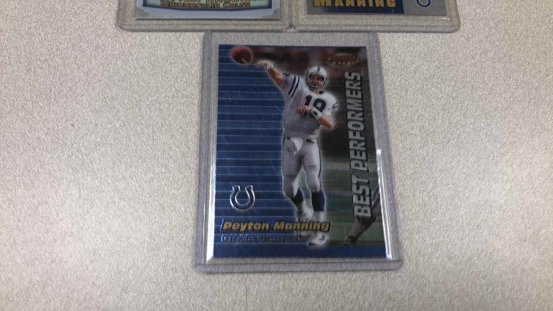 Photo 1 of NFL FOOTBALL PEYTON MANNING CARDS