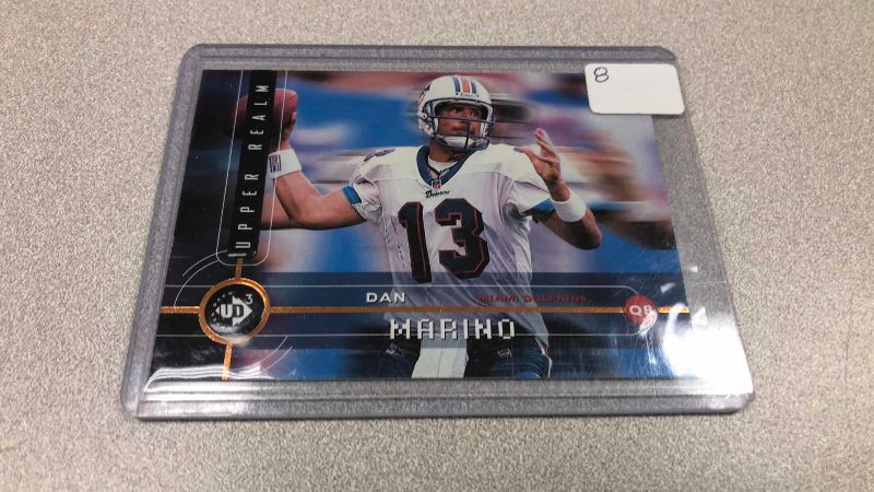 Photo 1 of 3-NFL FOOTBALL CARDS DAN MARINO