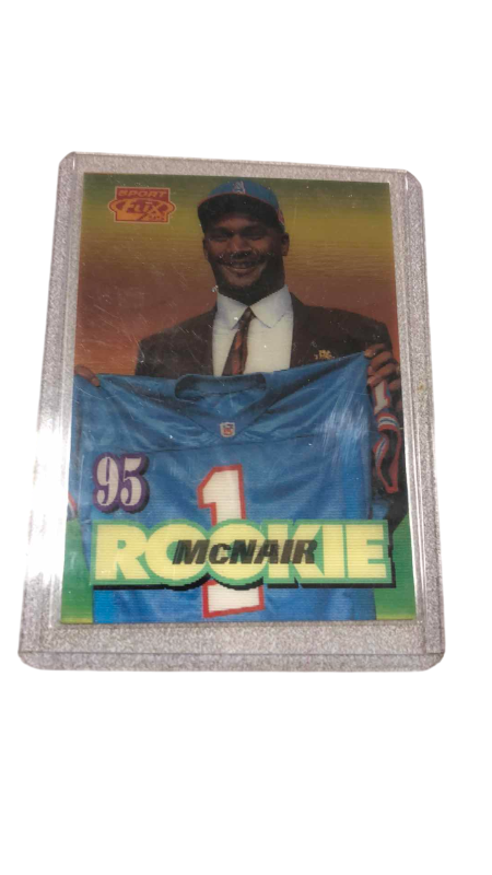Photo 1 of 1995 NFL FOOTBALL SPORT FLIX STEVE MCNAIR ROOKIE CARD