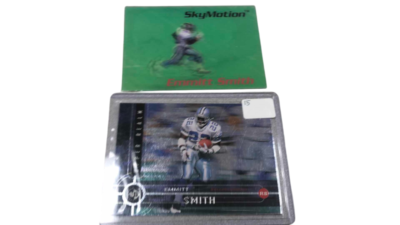 Photo 1 of NFL FOOTBALL EMMIT SMITH CARDS MOTION CARD