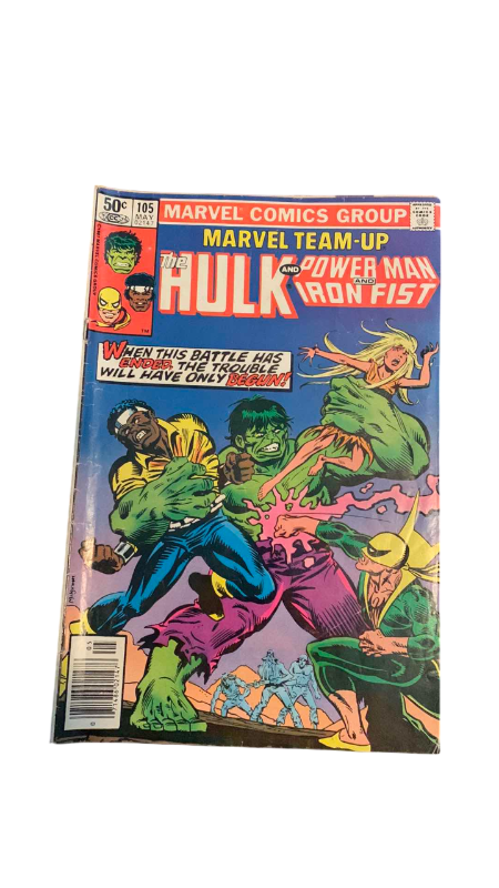 Photo 1 of MARVEL TEAM-UP 105 HULK IRON MAN AND IRON FIST 1981 COMICS