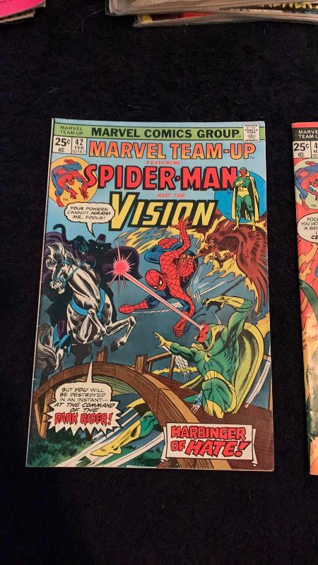 Photo 1 of MARVEL TEAM-UP SPIDER-MAN DR. DOOM AND VISION 1975 COMICS
