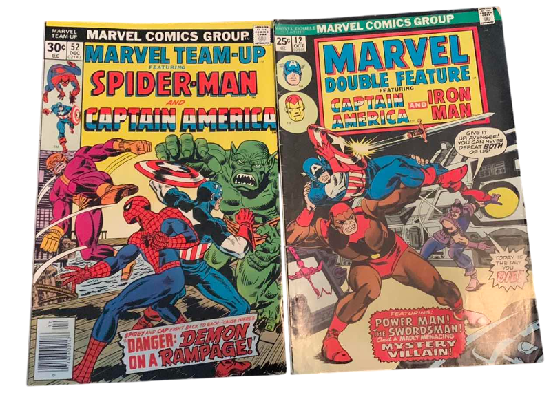 Photo 1 of MARVEL TEAM-UP AND DOUBLE FEATURE 1975 1976 COMICS
