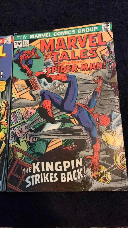 Photo 1 of MARVEL TALES SPIDER-MAN 63 64 65 COMICS