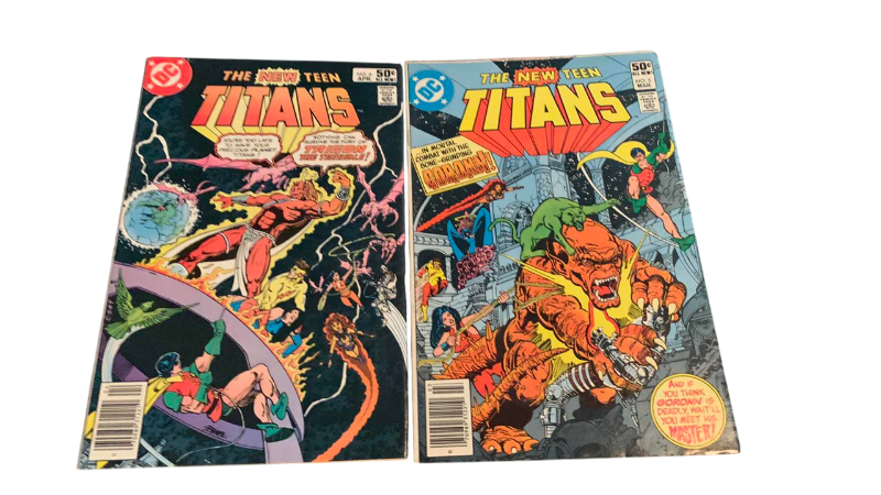 Photo 1 of DC TEEN TITANS 5 & 6 1980