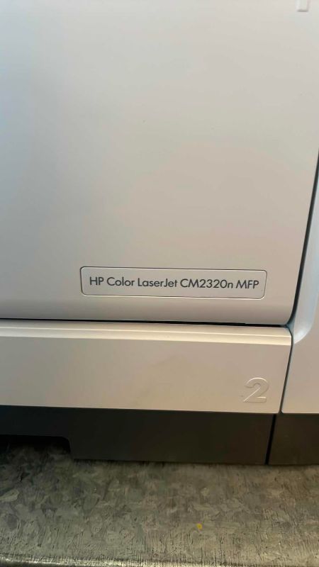 Photo 1 of HP COLOR LASERJET CM2320N MFP PRINTER
