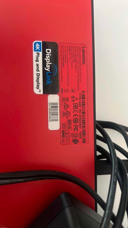 Photo 1 of THINKPAD USB-C AND USB-A LAPTOP DOCK