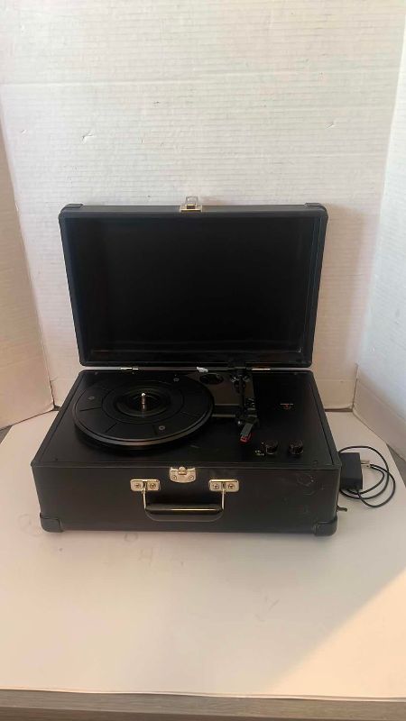 Photo 1 of PORTABLE RECORD PLAYER