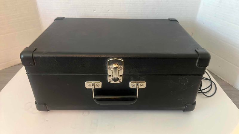 Photo 1 of PORTABLE RECORD PLAYER