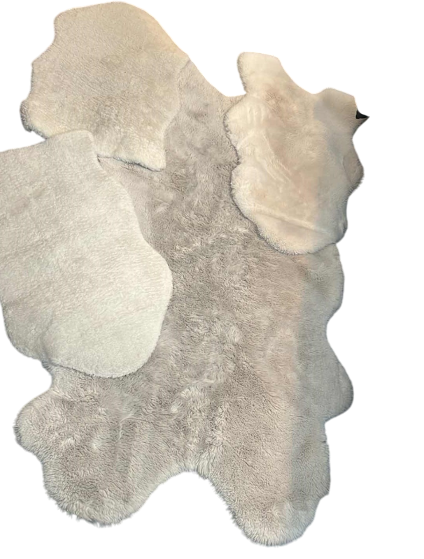 Photo 1 of 4 WHITE RUGS LARGEST 72” X 42”