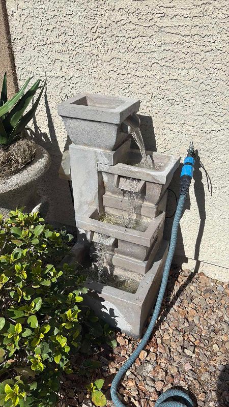 Photo 1 of RESIN WATER FOUNTAIN 16” x 19” x 36” H