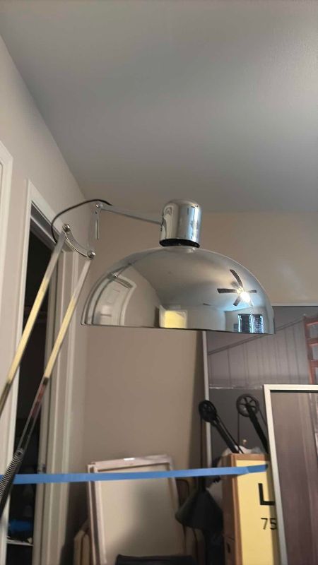 Photo 1 of METAL INDOOR LAMP 70”H