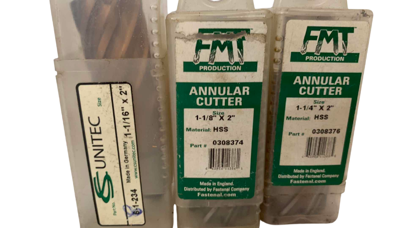 Photo 1 of 3 ANNULAR CUTTERS