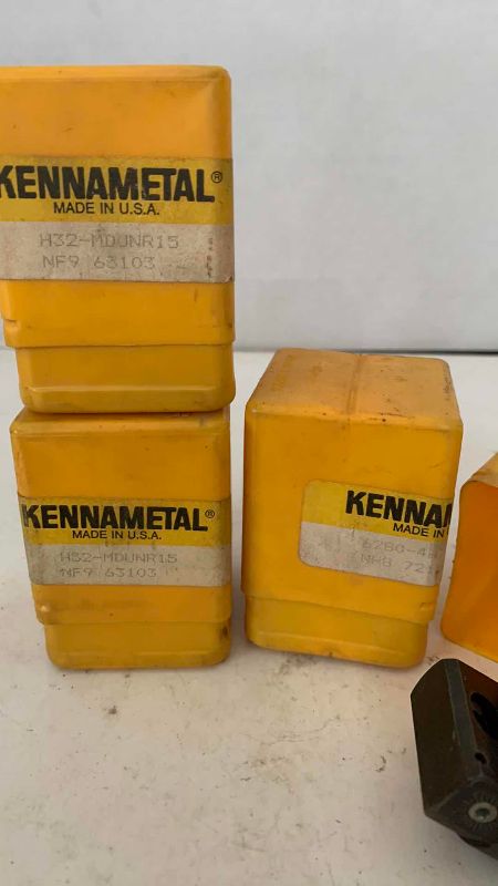 Photo 1 of 4 KENNAMETAL BORING HEADS