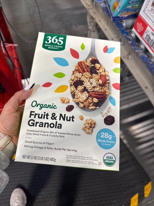 Photo 3 of 365 by Whole Foods Market, Organic Granola Fruit And Nut, 17 Ounce