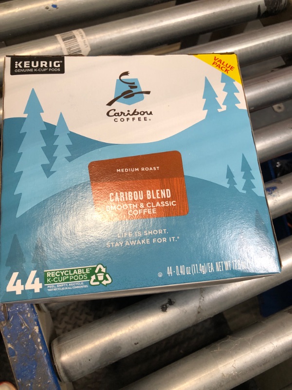 Photo 2 of Caribou Coffee Caribou Blend Keurig Single-Serve K-Cup Pod, Medium Roast Coffee, 44 Count