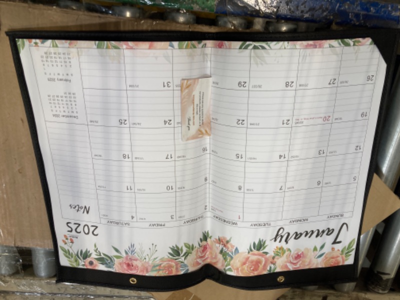 Photo 3 of 2025 Desk Calendar - Jan 2025 - Dec 2025, 12 Months Large Monthly Desk Calendar 2025, 22" x 17", Desk Pad, Large Ruled Blocks, to-do List & Notes, Best Desk/Wall Calendar for Planning or Organizing