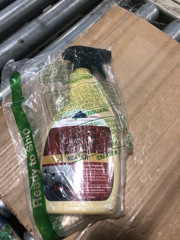 Photo 1 of Granite Gold Water-Based Sealer Spray Protection for Granite, Marble, Travertine, Natural Stone Countertops, 24 Fluid Ounces, 1-Pack