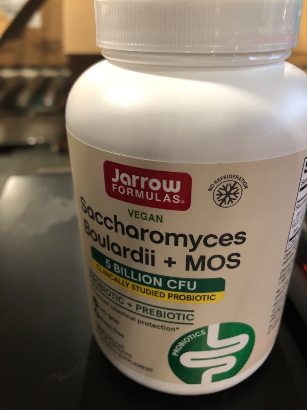 Photo 2 of 
Jarrow Formulas Saccharomyces Boulardii Probiotics + MOS 5 Billion CFU Probiotic Yeast for Intestinal Health Support, Gut Health Supplements for Women