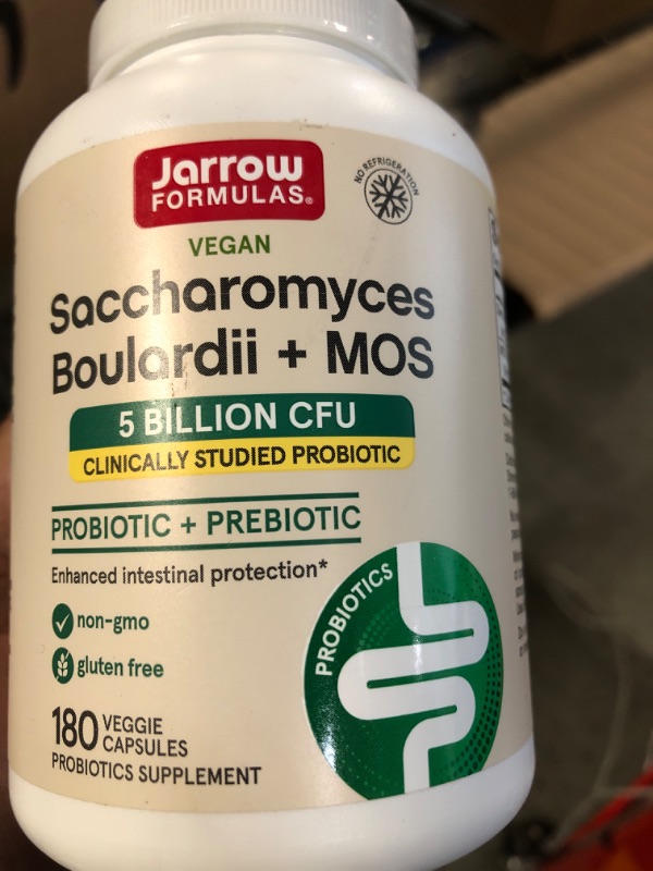 Photo 2 of 
Jarrow Formulas Saccharomyces Boulardii Probiotics + MOS 5 Billion CFU Probiotic Yeast for Intestinal Health Support, Gut Health Supplements for Women 