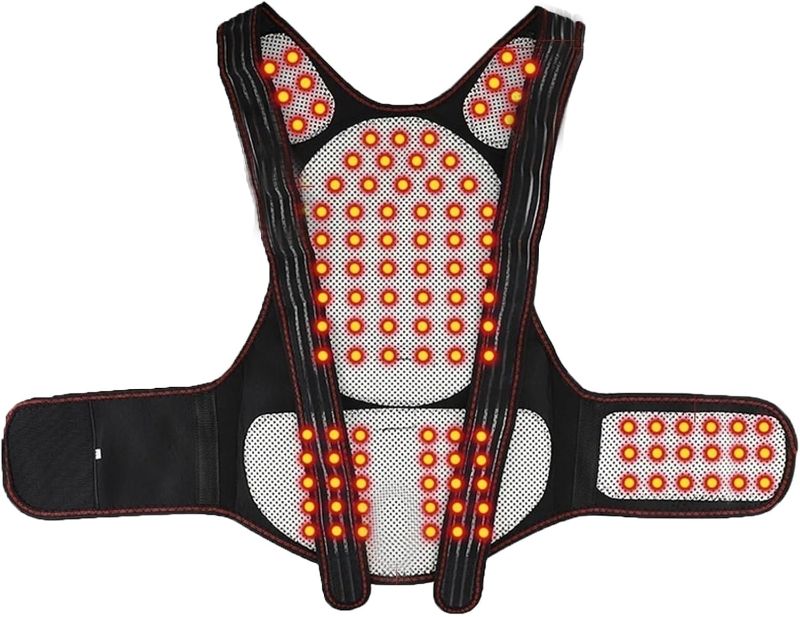 Photo 2 of 
Self-Heating Adjustable Vest Brace Magnetic Back Warm Protection Back Lumbar Healthcare Posture Correction 