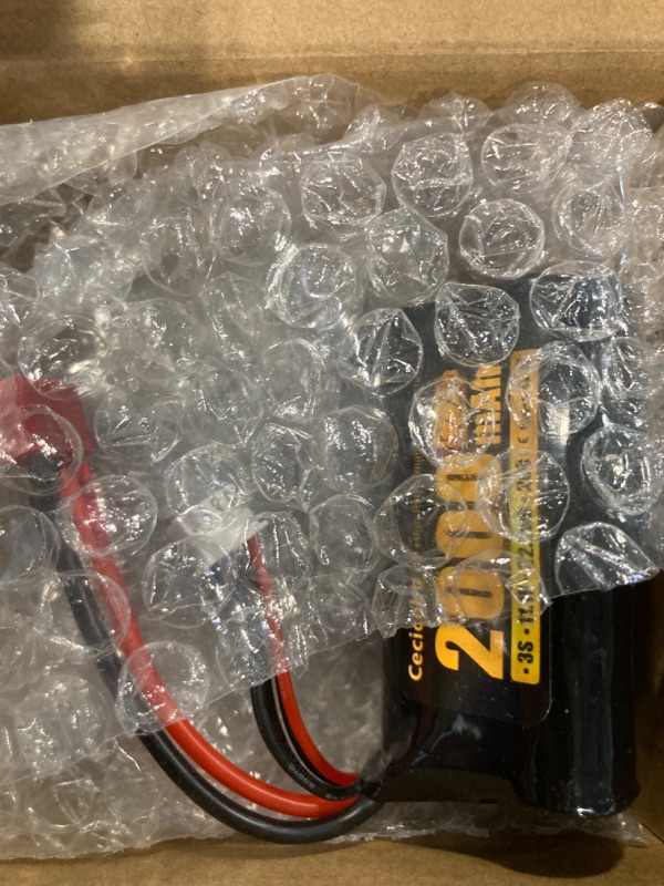 Photo 1 of 7.4V 2000mAh Lipo Battery for Huina 580 550 583 582 RC Excavator RC Vehicles RC Truck 2 Pack with USB Charger